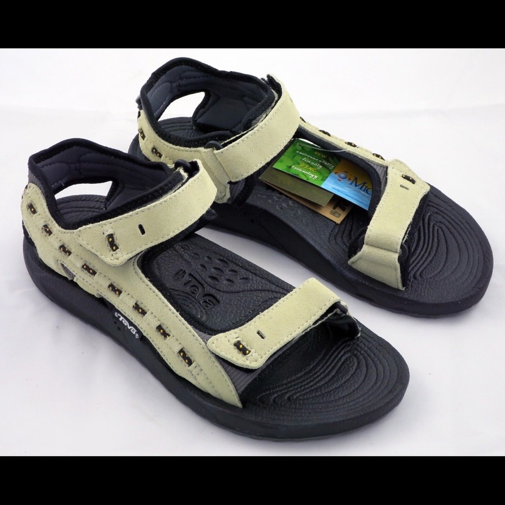 Teva Python Suede Sandals